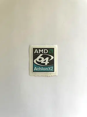 AMD Athlon X2 Sticker Case Badge PC Computer Logo New From EU • $3