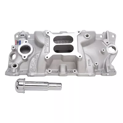 Edelbrock Performer EPS SBC Intake W/Oil Fill Tube ED2703 • $549.10