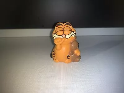 Vintage Garfield PVC Figure 1978 1981 Hong Kong 2  Sucking Thumb With Pooky • $14.90