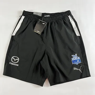 $39.99 • Buy North Melbourne Kangaroos Roos Puma AFL Footy Training Shorts Men's Small S W30 