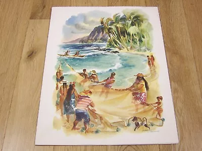 Vtg 1967 S S Mariposa Menu Hawaii Cover Bora Bora To Papeete Matson Lines Ship • $14.99