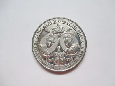 Great Britain Queen Victoria Diamond Jubilee Medallion Birmingham  1897 • $39.99