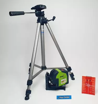 Imex 012-LX22 Crossline Series II Red Beam Laser + Vanguard Tripod + Bag • $199