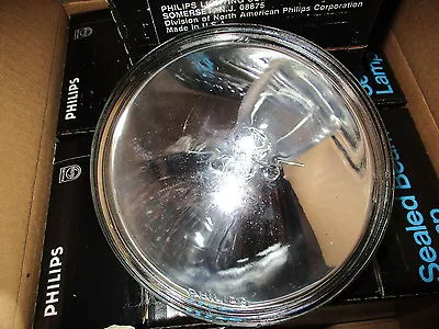 Case Of 6 Philips H7635 12 Volt Auto Spot Halogen Sealed Beam Lamp H7635 Qty6 • $49.99