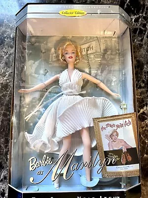 Marilyn Monroe Barbie 1997 “The Seven Year Itch” White Dress Collector Edition • $25