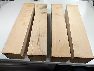 4 PA Pin Oak Spindle Turning Blanks Roughly 3  X 3  X 13  Wood Working Love • $10