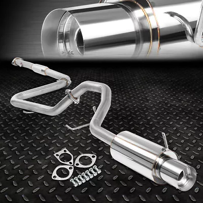 Stainless Steel Catback Exhaust 4 Tip Muffler For 99-03 Mitsubishi Galant 2.4l • $128.88