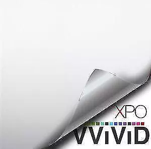VVivid Xpo Matte White Vinyl Car Wrap Film | V159 • $1.99