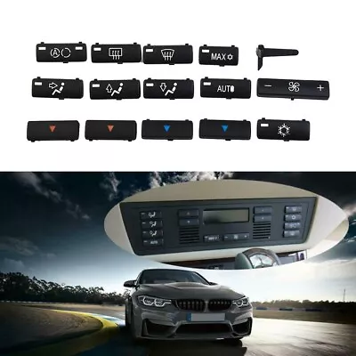 For BMW X5/E53 E39 Car Climate Control A/C ��Air Conditioning Button Cover • $45.48