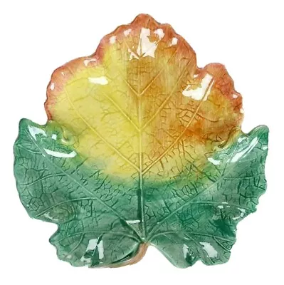 Fitz And Floyd Sonoma Vineyard Leaf Dish Set Of 4 • $29