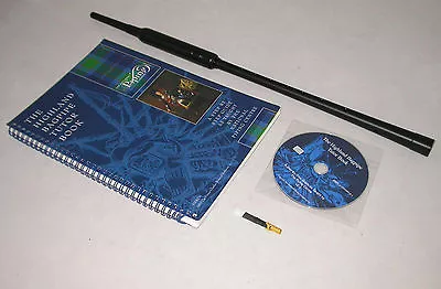 Learn To Play Bagpipes Starter Kit Practice Chanter Reed Tutor Book & CD • $125