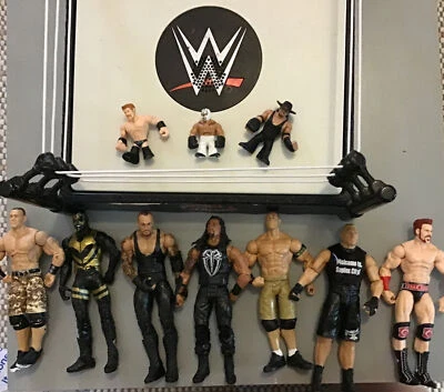 £5.50 • Buy Wwe Mattel Wrestling Figure Tough Talkers Ring Playset Joblot Bundle