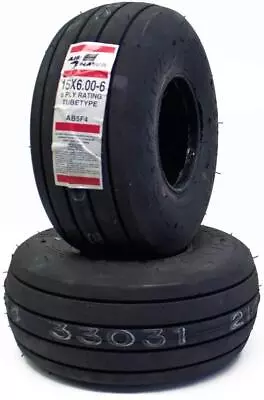 Specialty Tires Of America AB5F4 McCreary Air Hawk 15x600-6 6 Ply Aircraft Tire • $199.99