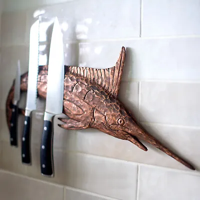 Ultra-Powerful Magnetic Knife Holder - Blue Marlin - 19  Long - Strong Neodymium • $119.99