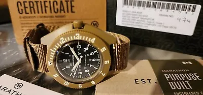 Limited Original Military Watch Marathon Navigator DT Domed Lexan Crystal - NEW • $292.47