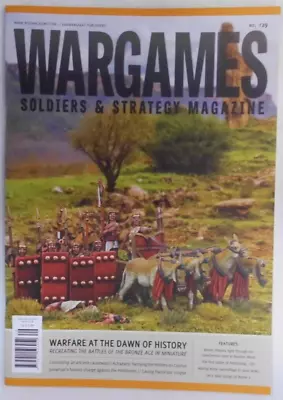 Wargames Soldiers & Strategy Magazine #129 2024 Battles Of The Bronze Age • £10.99