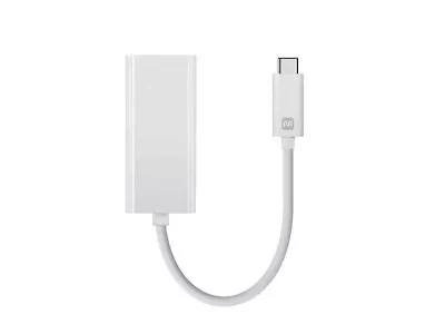 Monoprice USB-C To  Gigabit Ethernet Network Adapter 12909    RJ45 NEW • $13