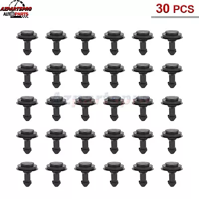 30pcs Air Dam Deflector Valance Front Bumper Clips For Chevy Silverado 1500 2500 • $6.99