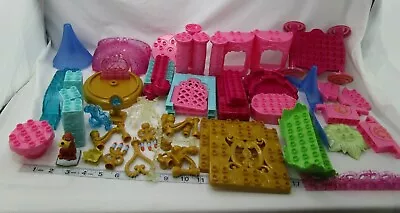 Disney Princess Mega Bloks Cinderellas Ballroom Coach Set Building Blocks Lot • $54.95