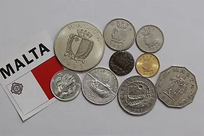 🧭 🇲🇹 Malta Old Coins Lot With Silver B66 #370 Zm24 • $114.67