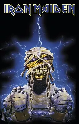 IRON MAIDEN Powerslave Chains Premium Fabric Poster • $21.12