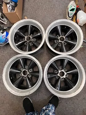 16.5x8 American Racing Torq Thrust? chevy Two-piece 6 Lug Truck C10 6x5.5 Rare • $2599.99