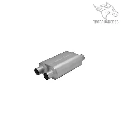 Flowmaster Exhaust Muffler Super 40 Series Dual 2 In 2.5  Out 13.5 Body; 8525454 • $163.95