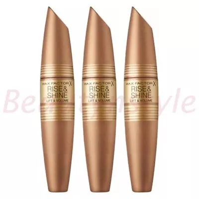 Max Factor Rise & Shine Lift & Shine Mascara - Choose Your Shade • £5.99