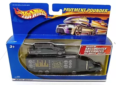 Hot Wheels Pavement Pounders Limo VIP  Rock On Wheels  Transport Truck 2001 NIB • $12.95