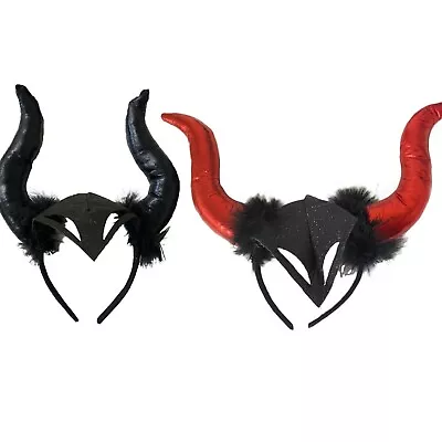 Devil Horn Headband Hen Night Party Halloween Fancy Dress Costume Accessories UK • £4.87