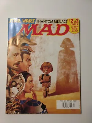 Vintage Mad Magazine #383 - July 1999 - Star Wars Phantom Menace • $15