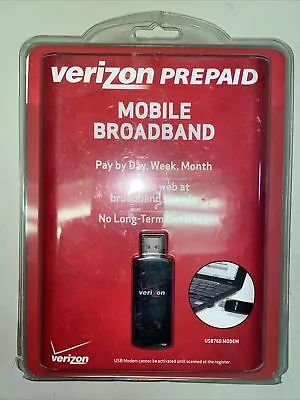 Verizon USB760 3G Prepaid USB Broadband Device (USB760) 800 Kbps • $18