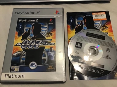 £2.99 • Buy 007 Agent Under Fire Sony Playstation 2 Ps2 Slim Console Video Game