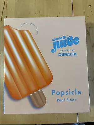 Cosmopolitan Magazine Orange Eau De Juice Giant Popsicle Pool Float Raft 66 Inch • $19.99