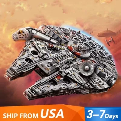 Millennium Falcon Star Wars Movie & Game Express Free Shipping Compatible 75192 • $320