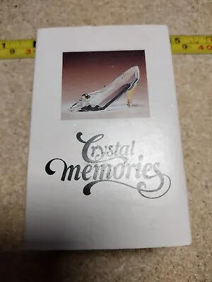 Swarovski Crystal Memories High Heel Shoe With Gold Heel Miniatures • $29.95