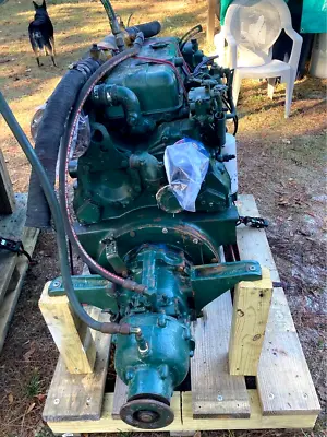 Detroit Diesel 4-53 150 HP Marine Diesel Engine With Velvet Drive Gear REBUILT • $7950