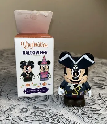 2015 Disney Vinylmation Pirate Mickey Mouse Halloween Eachez LE 2250 W/ Box • $21.89