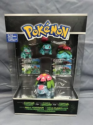 Bulbasaur + Ivysaur + Venusaur + Mega Venusaur Pokemon Tomy Figure Set • $79.99