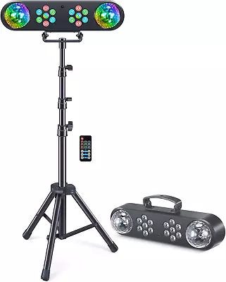 DJ Lights With Stand  Party Bar Light Set Mobile Stage Lighting System Sound A • $118.99