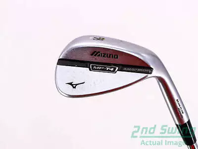 Mizuno MP-T4 White Satin Wedge Lob LW 58° Steel Wedge Flex Right 35.75in • $75.99