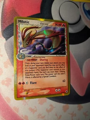 Pokémon TCG Milotic (Delta Species) EX Dragon Frontiers 5/101 Holo Holo Rare • $14.99