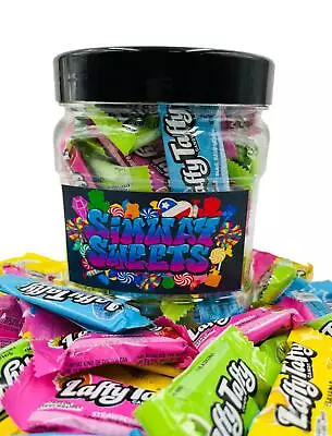 Simway Sweets American Chewy Taffy Soft Gummy Sweets Pick N Mix Jars USA Candy • £16.99