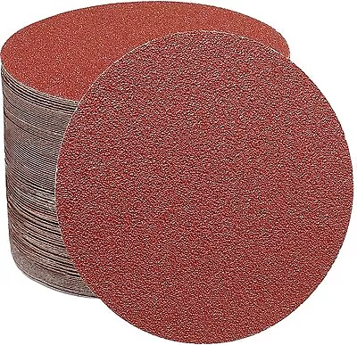 SATC 100PCS 6inch Sanding Discs 80 120 Grit Random Orbital Sander Pads Sandpaper • $30.49