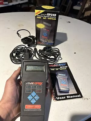 $120.89 • Buy Auto X Ray XP240 Automotive Diagnostic Scanner  FORD / GM / CHRYSLER W Cables