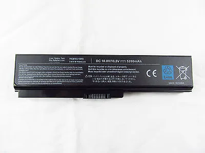 Laptop Battery For TOSHIBA Satellite C600 C665 C670 C680 L745 L750 PA3817U-1BRS • $42.62