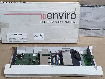 ENVIRO  MP120 100v Line Amplifier Module. Please Read • £50