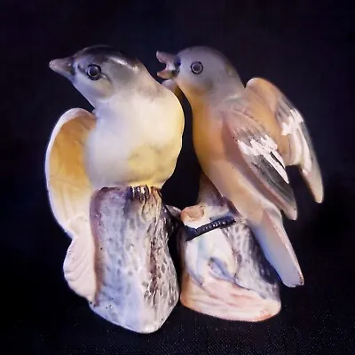 Vintage Victoria Ceramics Oriole Salt And Pepper Shakers 3.5  Tall Made In Japan • $19.78