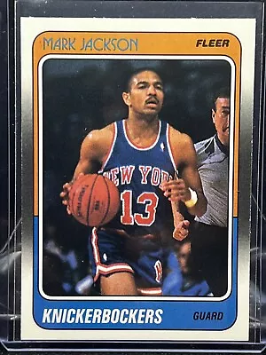 1988-89 Fleer Mark Jackson #82 - RC Rookie • $1.99