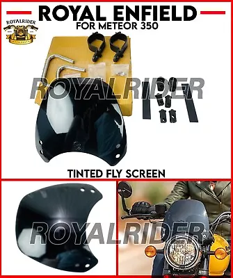 Fits Royal Enfield Meteor 350  TINTED FLY SCREEN  • $50.39